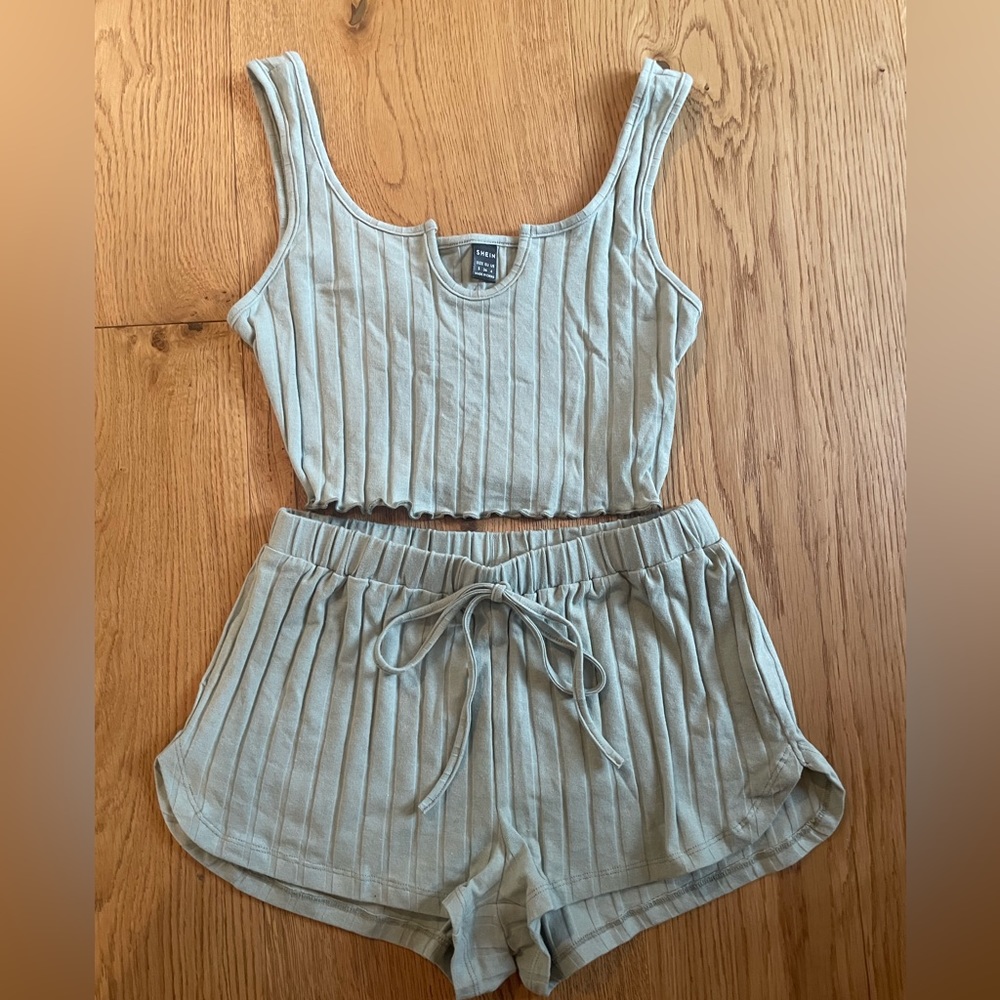 Light green pj set